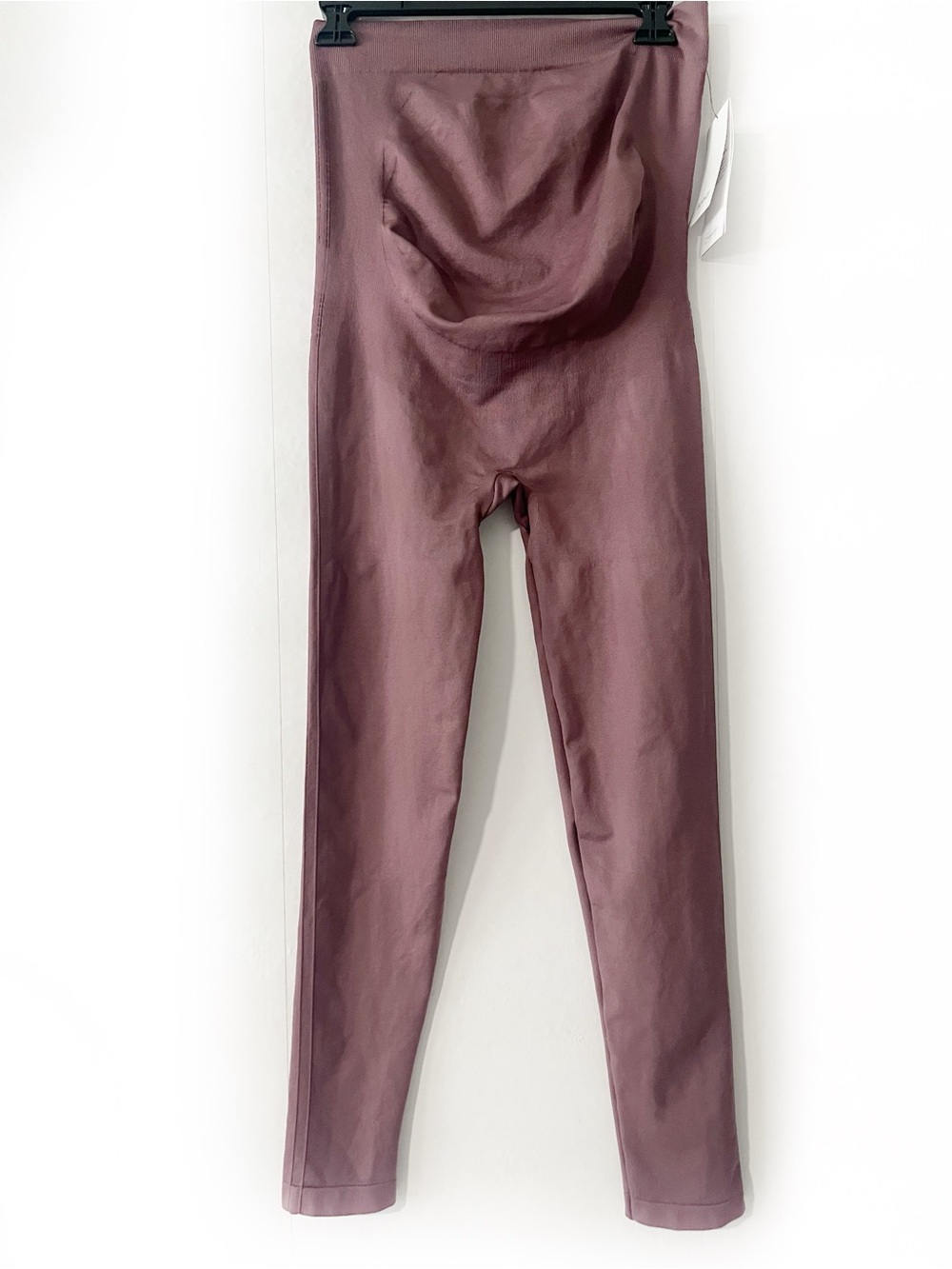 BLANQI Women’s Maternity Everyday Mauve Leggings Sz L